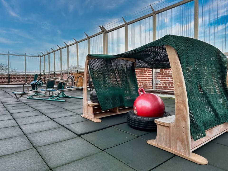 Rooftop playground