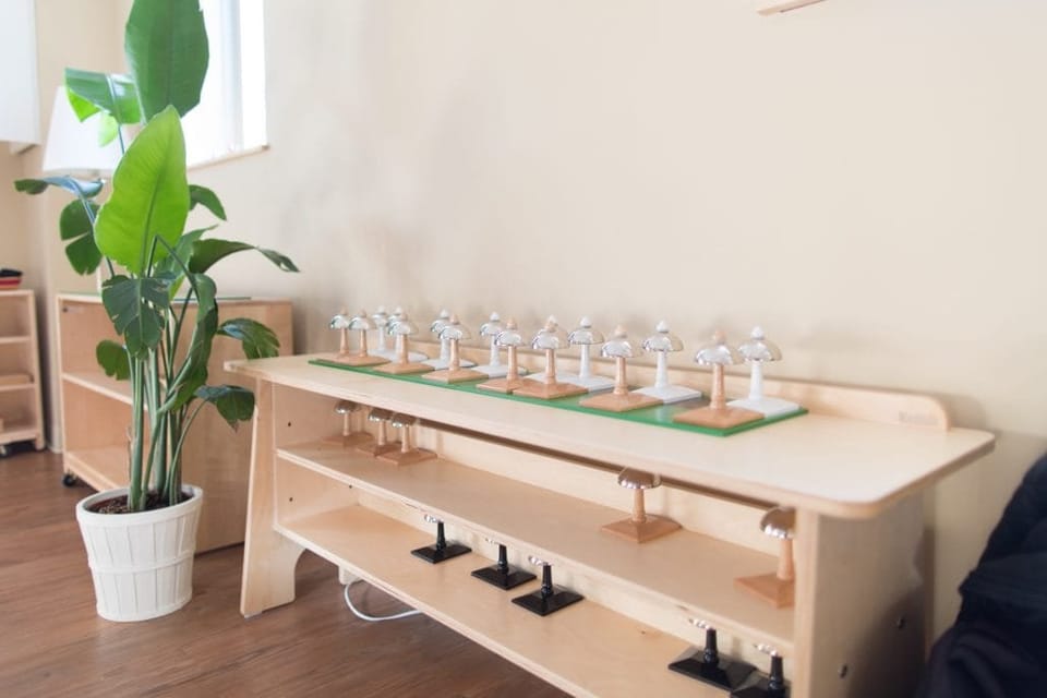 Prepared Montessori classroom at Paché