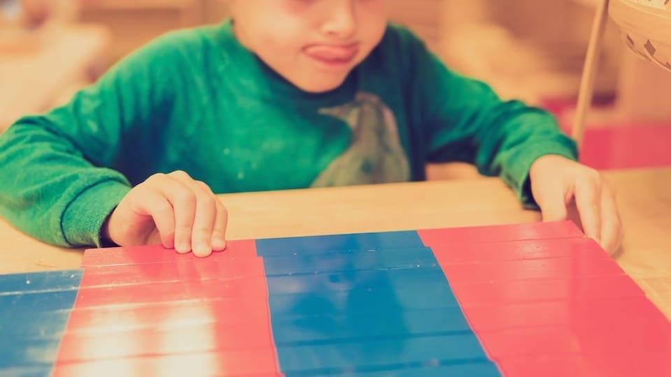 Toddler work material