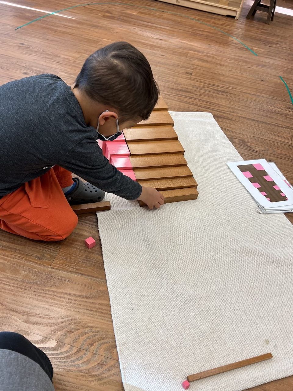Toddler work material
